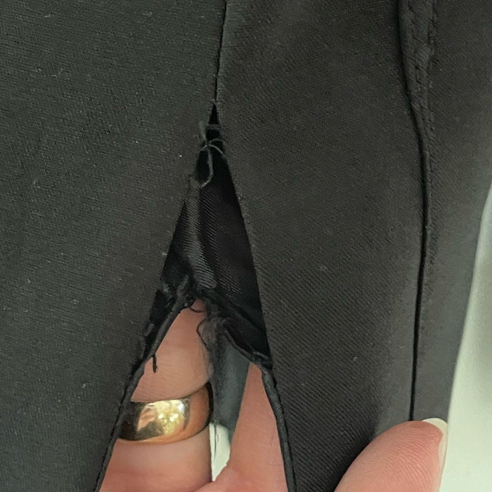 Vintage Black Mandarin Collar Embroidered Jacket with Frog Closures size XL - Picture 4 of 8